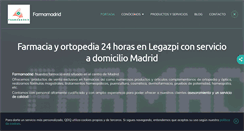 Desktop Screenshot of farmaciasmadridcentro.com