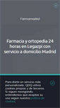 Mobile Screenshot of farmaciasmadridcentro.com